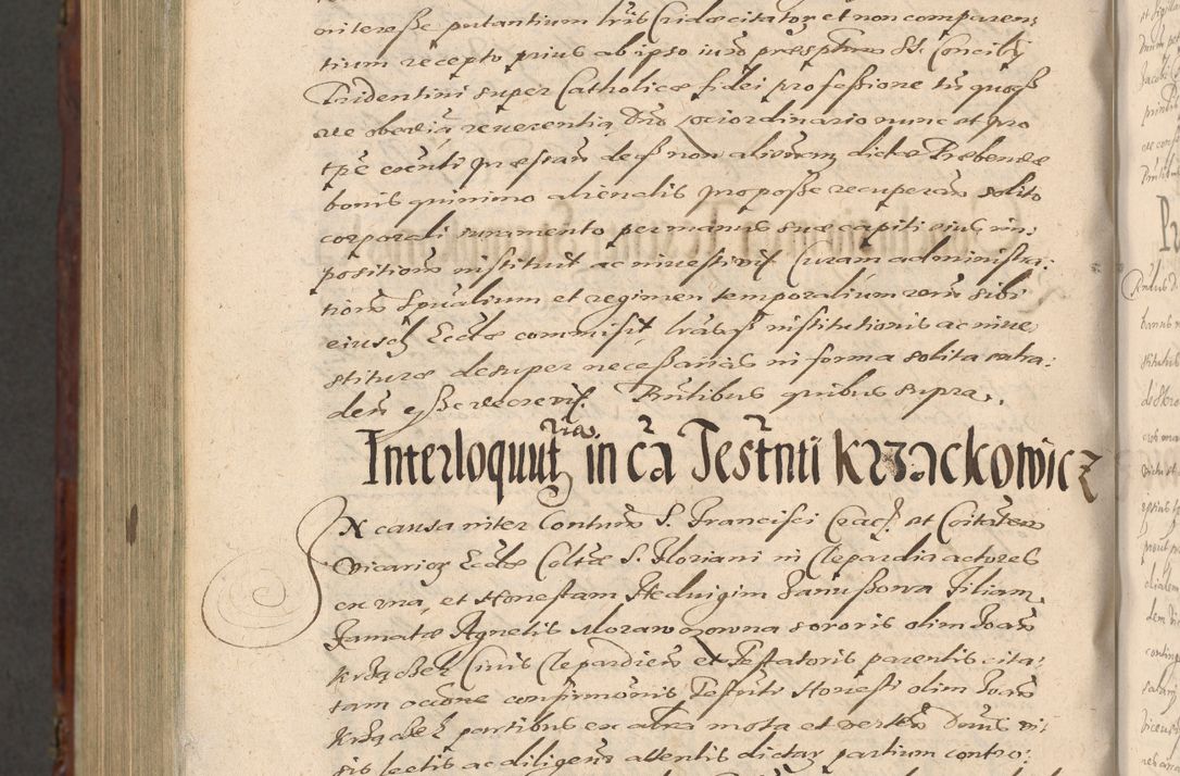 Zdjęcie nr 1318 dla obiektu archiwalnego: Acta actorum causarum sententiarum tam diffinitiuarum quam interloquutorisrum decretorum obligationum quietationum procuratorum constitutionum etc. etc. coram Reverendo Domino Paulo Dembski Dei et Apostolice Sedis Gratia Episcopalo Dicensis Suffraganeo Canonico Vicario in Spiritualibus et Officiali Generali Cracoviensis ad Annum Domini Millesimum Sexcentesimum Undecimum cuius indictio octava pontificatus Sanctissimi Domini Nostri Domini Pauli Divina Providentia Papae Vti foeliciter continuantur