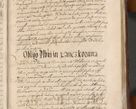 Zdjęcie nr 1315 dla obiektu archiwalnego: Acta actorum causarum sententiarum tam diffinitiuarum quam interloquutorisrum decretorum obligationum quietationum procuratorum constitutionum etc. etc. coram Reverendo Domino Paulo Dembski Dei et Apostolice Sedis Gratia Episcopalo Dicensis Suffraganeo Canonico Vicario in Spiritualibus et Officiali Generali Cracoviensis ad Annum Domini Millesimum Sexcentesimum Undecimum cuius indictio octava pontificatus Sanctissimi Domini Nostri Domini Pauli Divina Providentia Papae Vti foeliciter continuantur