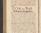 Zdjęcie nr 1310 dla obiektu archiwalnego: Acta actorum causarum sententiarum tam diffinitiuarum quam interloquutorisrum decretorum obligationum quietationum procuratorum constitutionum etc. etc. coram Reverendo Domino Paulo Dembski Dei et Apostolice Sedis Gratia Episcopalo Dicensis Suffraganeo Canonico Vicario in Spiritualibus et Officiali Generali Cracoviensis ad Annum Domini Millesimum Sexcentesimum Undecimum cuius indictio octava pontificatus Sanctissimi Domini Nostri Domini Pauli Divina Providentia Papae Vti foeliciter continuantur