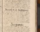 Zdjęcie nr 1301 dla obiektu archiwalnego: Acta actorum causarum sententiarum tam diffinitiuarum quam interloquutorisrum decretorum obligationum quietationum procuratorum constitutionum etc. etc. coram Reverendo Domino Paulo Dembski Dei et Apostolice Sedis Gratia Episcopalo Dicensis Suffraganeo Canonico Vicario in Spiritualibus et Officiali Generali Cracoviensis ad Annum Domini Millesimum Sexcentesimum Undecimum cuius indictio octava pontificatus Sanctissimi Domini Nostri Domini Pauli Divina Providentia Papae Vti foeliciter continuantur
