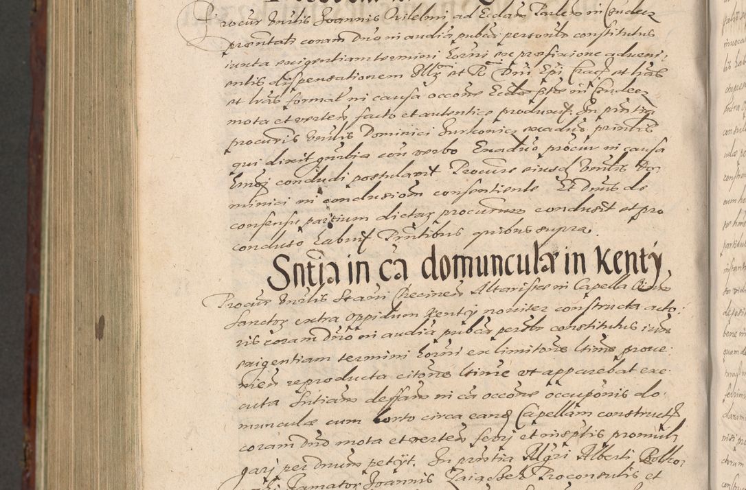 Zdjęcie nr 1296 dla obiektu archiwalnego: Acta actorum causarum sententiarum tam diffinitiuarum quam interloquutorisrum decretorum obligationum quietationum procuratorum constitutionum etc. etc. coram Reverendo Domino Paulo Dembski Dei et Apostolice Sedis Gratia Episcopalo Dicensis Suffraganeo Canonico Vicario in Spiritualibus et Officiali Generali Cracoviensis ad Annum Domini Millesimum Sexcentesimum Undecimum cuius indictio octava pontificatus Sanctissimi Domini Nostri Domini Pauli Divina Providentia Papae Vti foeliciter continuantur