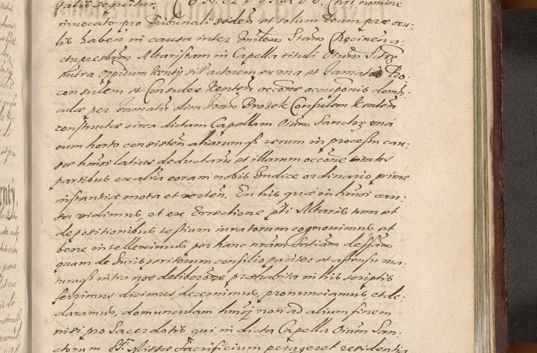 Zdjęcie nr 1297 dla obiektu archiwalnego: Acta actorum causarum sententiarum tam diffinitiuarum quam interloquutorisrum decretorum obligationum quietationum procuratorum constitutionum etc. etc. coram Reverendo Domino Paulo Dembski Dei et Apostolice Sedis Gratia Episcopalo Dicensis Suffraganeo Canonico Vicario in Spiritualibus et Officiali Generali Cracoviensis ad Annum Domini Millesimum Sexcentesimum Undecimum cuius indictio octava pontificatus Sanctissimi Domini Nostri Domini Pauli Divina Providentia Papae Vti foeliciter continuantur
