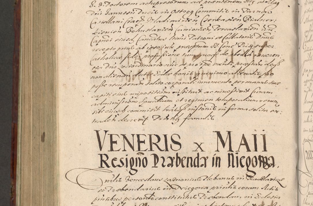 Zdjęcie nr 1288 dla obiektu archiwalnego: Acta actorum causarum sententiarum tam diffinitiuarum quam interloquutorisrum decretorum obligationum quietationum procuratorum constitutionum etc. etc. coram Reverendo Domino Paulo Dembski Dei et Apostolice Sedis Gratia Episcopalo Dicensis Suffraganeo Canonico Vicario in Spiritualibus et Officiali Generali Cracoviensis ad Annum Domini Millesimum Sexcentesimum Undecimum cuius indictio octava pontificatus Sanctissimi Domini Nostri Domini Pauli Divina Providentia Papae Vti foeliciter continuantur