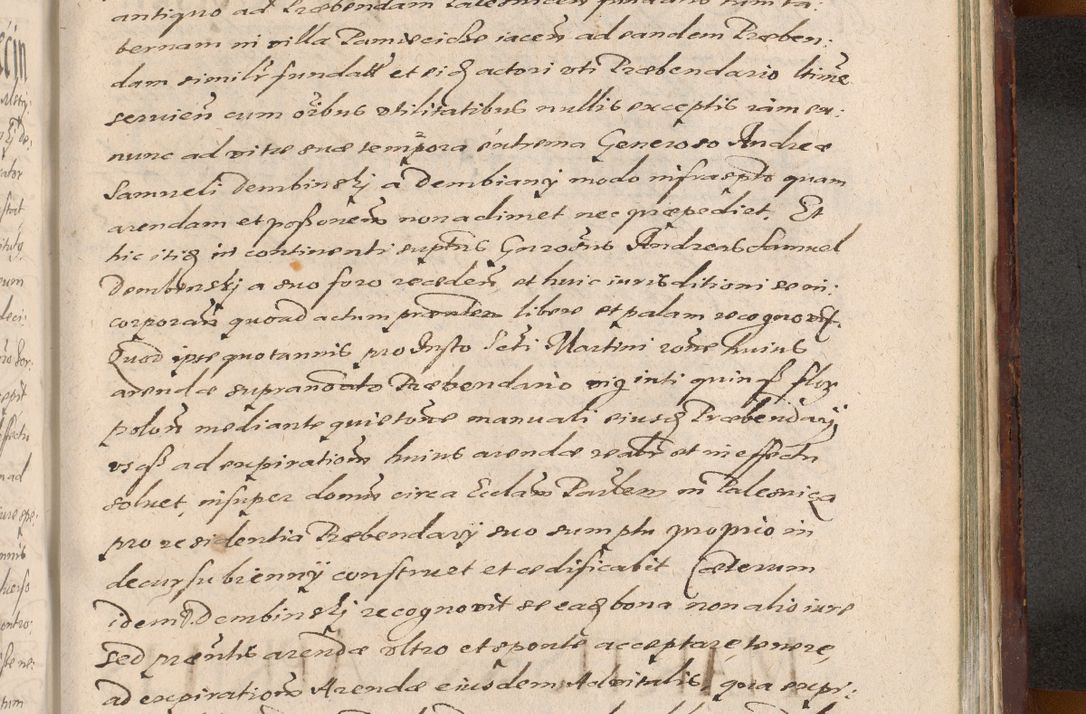 Zdjęcie nr 1283 dla obiektu archiwalnego: Acta actorum causarum sententiarum tam diffinitiuarum quam interloquutorisrum decretorum obligationum quietationum procuratorum constitutionum etc. etc. coram Reverendo Domino Paulo Dembski Dei et Apostolice Sedis Gratia Episcopalo Dicensis Suffraganeo Canonico Vicario in Spiritualibus et Officiali Generali Cracoviensis ad Annum Domini Millesimum Sexcentesimum Undecimum cuius indictio octava pontificatus Sanctissimi Domini Nostri Domini Pauli Divina Providentia Papae Vti foeliciter continuantur