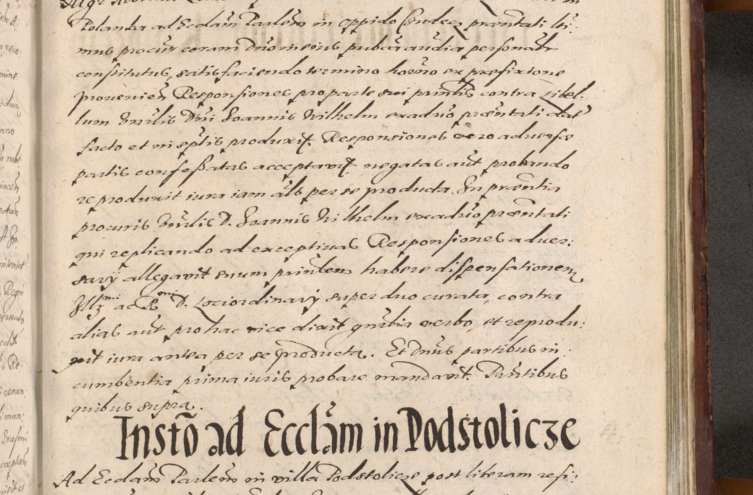 Zdjęcie nr 1281 dla obiektu archiwalnego: Acta actorum causarum sententiarum tam diffinitiuarum quam interloquutorisrum decretorum obligationum quietationum procuratorum constitutionum etc. etc. coram Reverendo Domino Paulo Dembski Dei et Apostolice Sedis Gratia Episcopalo Dicensis Suffraganeo Canonico Vicario in Spiritualibus et Officiali Generali Cracoviensis ad Annum Domini Millesimum Sexcentesimum Undecimum cuius indictio octava pontificatus Sanctissimi Domini Nostri Domini Pauli Divina Providentia Papae Vti foeliciter continuantur