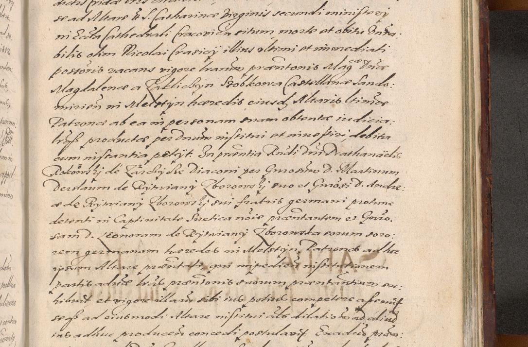 Zdjęcie nr 1275 dla obiektu archiwalnego: Acta actorum causarum sententiarum tam diffinitiuarum quam interloquutorisrum decretorum obligationum quietationum procuratorum constitutionum etc. etc. coram Reverendo Domino Paulo Dembski Dei et Apostolice Sedis Gratia Episcopalo Dicensis Suffraganeo Canonico Vicario in Spiritualibus et Officiali Generali Cracoviensis ad Annum Domini Millesimum Sexcentesimum Undecimum cuius indictio octava pontificatus Sanctissimi Domini Nostri Domini Pauli Divina Providentia Papae Vti foeliciter continuantur