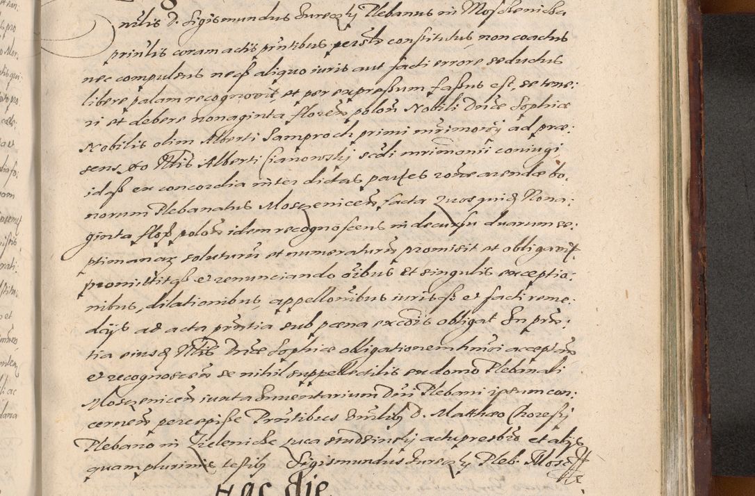 Zdjęcie nr 1265 dla obiektu archiwalnego: Acta actorum causarum sententiarum tam diffinitiuarum quam interloquutorisrum decretorum obligationum quietationum procuratorum constitutionum etc. etc. coram Reverendo Domino Paulo Dembski Dei et Apostolice Sedis Gratia Episcopalo Dicensis Suffraganeo Canonico Vicario in Spiritualibus et Officiali Generali Cracoviensis ad Annum Domini Millesimum Sexcentesimum Undecimum cuius indictio octava pontificatus Sanctissimi Domini Nostri Domini Pauli Divina Providentia Papae Vti foeliciter continuantur