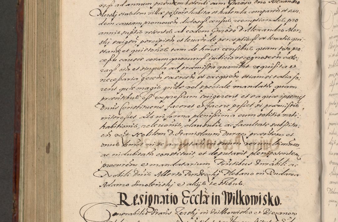 Zdjęcie nr 1264 dla obiektu archiwalnego: Acta actorum causarum sententiarum tam diffinitiuarum quam interloquutorisrum decretorum obligationum quietationum procuratorum constitutionum etc. etc. coram Reverendo Domino Paulo Dembski Dei et Apostolice Sedis Gratia Episcopalo Dicensis Suffraganeo Canonico Vicario in Spiritualibus et Officiali Generali Cracoviensis ad Annum Domini Millesimum Sexcentesimum Undecimum cuius indictio octava pontificatus Sanctissimi Domini Nostri Domini Pauli Divina Providentia Papae Vti foeliciter continuantur