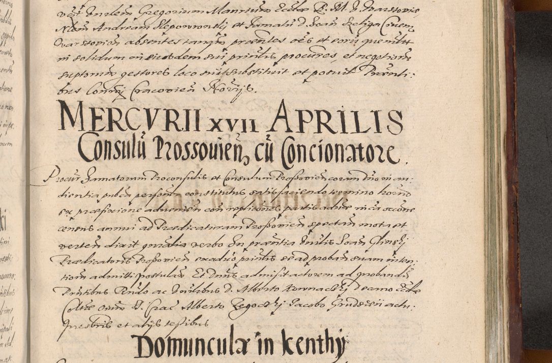 Zdjęcie nr 1253 dla obiektu archiwalnego: Acta actorum causarum sententiarum tam diffinitiuarum quam interloquutorisrum decretorum obligationum quietationum procuratorum constitutionum etc. etc. coram Reverendo Domino Paulo Dembski Dei et Apostolice Sedis Gratia Episcopalo Dicensis Suffraganeo Canonico Vicario in Spiritualibus et Officiali Generali Cracoviensis ad Annum Domini Millesimum Sexcentesimum Undecimum cuius indictio octava pontificatus Sanctissimi Domini Nostri Domini Pauli Divina Providentia Papae Vti foeliciter continuantur