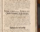 Zdjęcie nr 1253 dla obiektu archiwalnego: Acta actorum causarum sententiarum tam diffinitiuarum quam interloquutorisrum decretorum obligationum quietationum procuratorum constitutionum etc. etc. coram Reverendo Domino Paulo Dembski Dei et Apostolice Sedis Gratia Episcopalo Dicensis Suffraganeo Canonico Vicario in Spiritualibus et Officiali Generali Cracoviensis ad Annum Domini Millesimum Sexcentesimum Undecimum cuius indictio octava pontificatus Sanctissimi Domini Nostri Domini Pauli Divina Providentia Papae Vti foeliciter continuantur