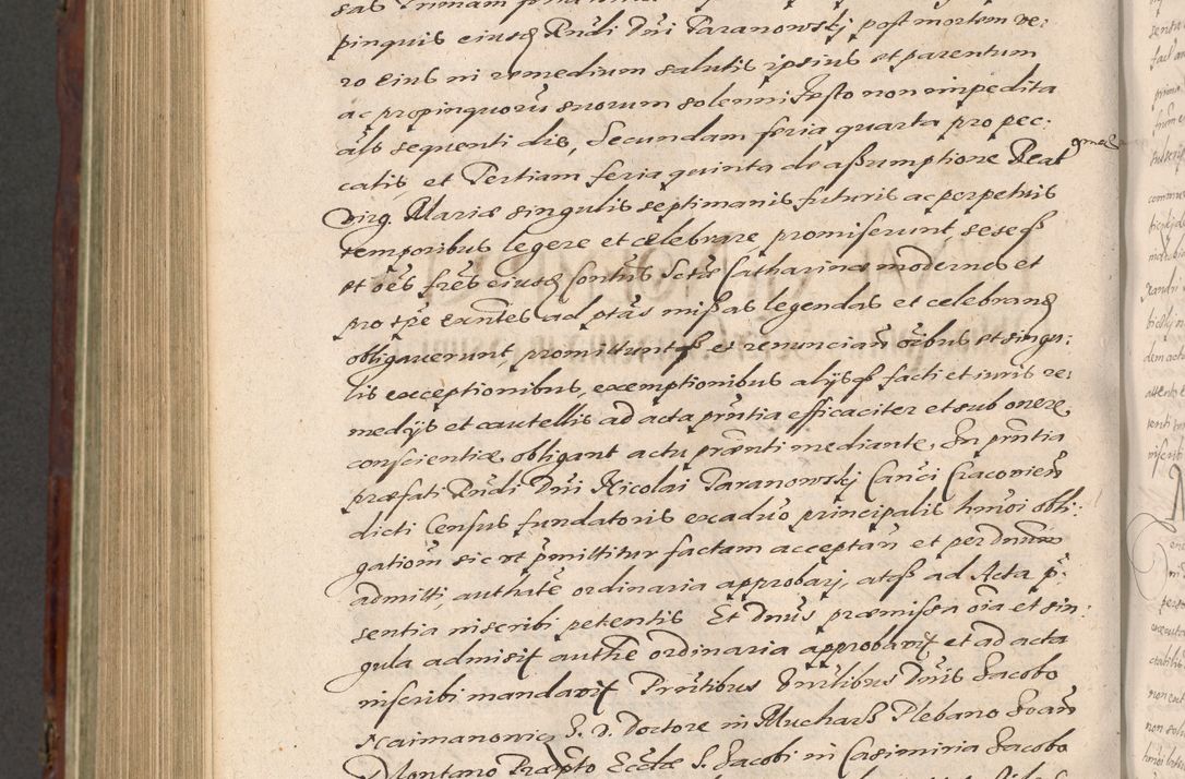 Zdjęcie nr 1012 dla obiektu archiwalnego: Acta actorum causarum sententiarum tam diffinitiuarum quam interloquutorisrum decretorum obligationum quietationum procuratorum constitutionum etc. etc. coram Reverendo Domino Paulo Dembski Dei et Apostolice Sedis Gratia Episcopalo Dicensis Suffraganeo Canonico Vicario in Spiritualibus et Officiali Generali Cracoviensis ad Annum Domini Millesimum Sexcentesimum Undecimum cuius indictio octava pontificatus Sanctissimi Domini Nostri Domini Pauli Divina Providentia Papae Vti foeliciter continuantur