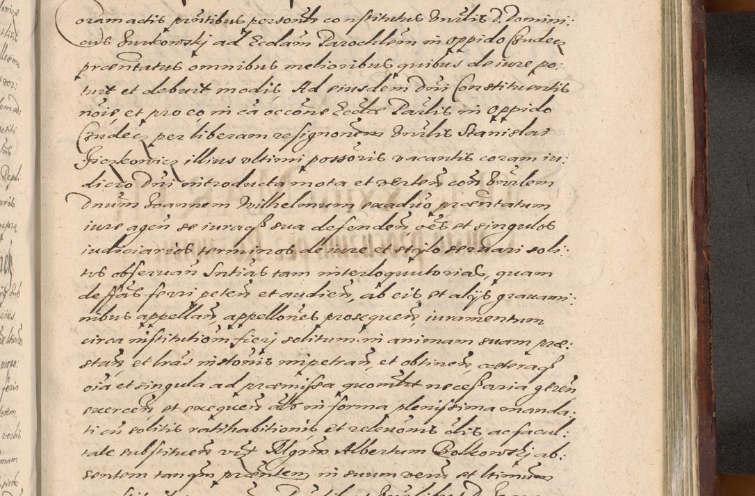 Zdjęcie nr 1237 dla obiektu archiwalnego: Acta actorum causarum sententiarum tam diffinitiuarum quam interloquutorisrum decretorum obligationum quietationum procuratorum constitutionum etc. etc. coram Reverendo Domino Paulo Dembski Dei et Apostolice Sedis Gratia Episcopalo Dicensis Suffraganeo Canonico Vicario in Spiritualibus et Officiali Generali Cracoviensis ad Annum Domini Millesimum Sexcentesimum Undecimum cuius indictio octava pontificatus Sanctissimi Domini Nostri Domini Pauli Divina Providentia Papae Vti foeliciter continuantur