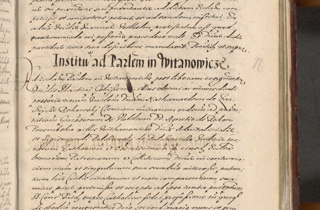 Zdjęcie nr 1233 dla obiektu archiwalnego: Acta actorum causarum sententiarum tam diffinitiuarum quam interloquutorisrum decretorum obligationum quietationum procuratorum constitutionum etc. etc. coram Reverendo Domino Paulo Dembski Dei et Apostolice Sedis Gratia Episcopalo Dicensis Suffraganeo Canonico Vicario in Spiritualibus et Officiali Generali Cracoviensis ad Annum Domini Millesimum Sexcentesimum Undecimum cuius indictio octava pontificatus Sanctissimi Domini Nostri Domini Pauli Divina Providentia Papae Vti foeliciter continuantur