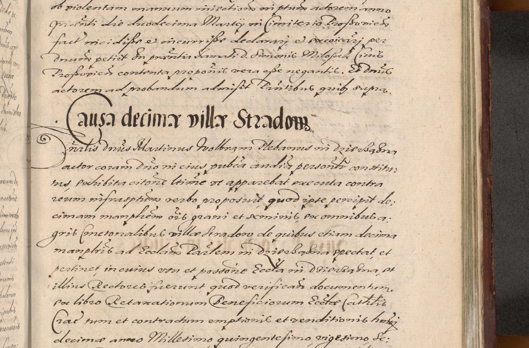 Zdjęcie nr 1231 dla obiektu archiwalnego: Acta actorum causarum sententiarum tam diffinitiuarum quam interloquutorisrum decretorum obligationum quietationum procuratorum constitutionum etc. etc. coram Reverendo Domino Paulo Dembski Dei et Apostolice Sedis Gratia Episcopalo Dicensis Suffraganeo Canonico Vicario in Spiritualibus et Officiali Generali Cracoviensis ad Annum Domini Millesimum Sexcentesimum Undecimum cuius indictio octava pontificatus Sanctissimi Domini Nostri Domini Pauli Divina Providentia Papae Vti foeliciter continuantur