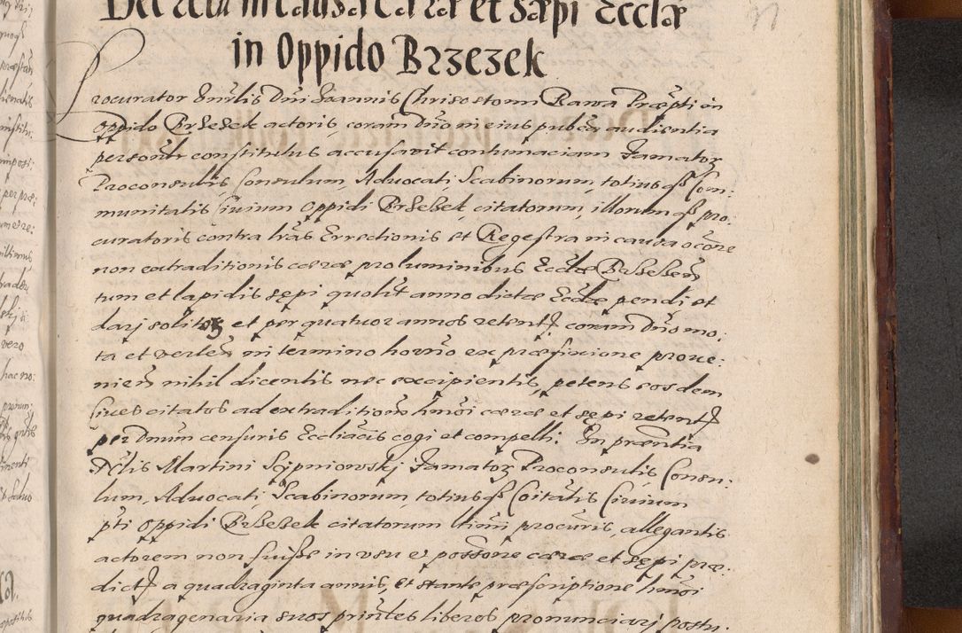 Zdjęcie nr 1227 dla obiektu archiwalnego: Acta actorum causarum sententiarum tam diffinitiuarum quam interloquutorisrum decretorum obligationum quietationum procuratorum constitutionum etc. etc. coram Reverendo Domino Paulo Dembski Dei et Apostolice Sedis Gratia Episcopalo Dicensis Suffraganeo Canonico Vicario in Spiritualibus et Officiali Generali Cracoviensis ad Annum Domini Millesimum Sexcentesimum Undecimum cuius indictio octava pontificatus Sanctissimi Domini Nostri Domini Pauli Divina Providentia Papae Vti foeliciter continuantur