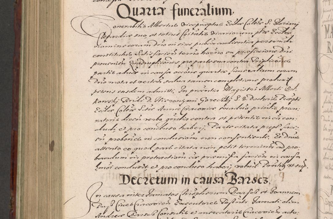 Zdjęcie nr 1220 dla obiektu archiwalnego: Acta actorum causarum sententiarum tam diffinitiuarum quam interloquutorisrum decretorum obligationum quietationum procuratorum constitutionum etc. etc. coram Reverendo Domino Paulo Dembski Dei et Apostolice Sedis Gratia Episcopalo Dicensis Suffraganeo Canonico Vicario in Spiritualibus et Officiali Generali Cracoviensis ad Annum Domini Millesimum Sexcentesimum Undecimum cuius indictio octava pontificatus Sanctissimi Domini Nostri Domini Pauli Divina Providentia Papae Vti foeliciter continuantur