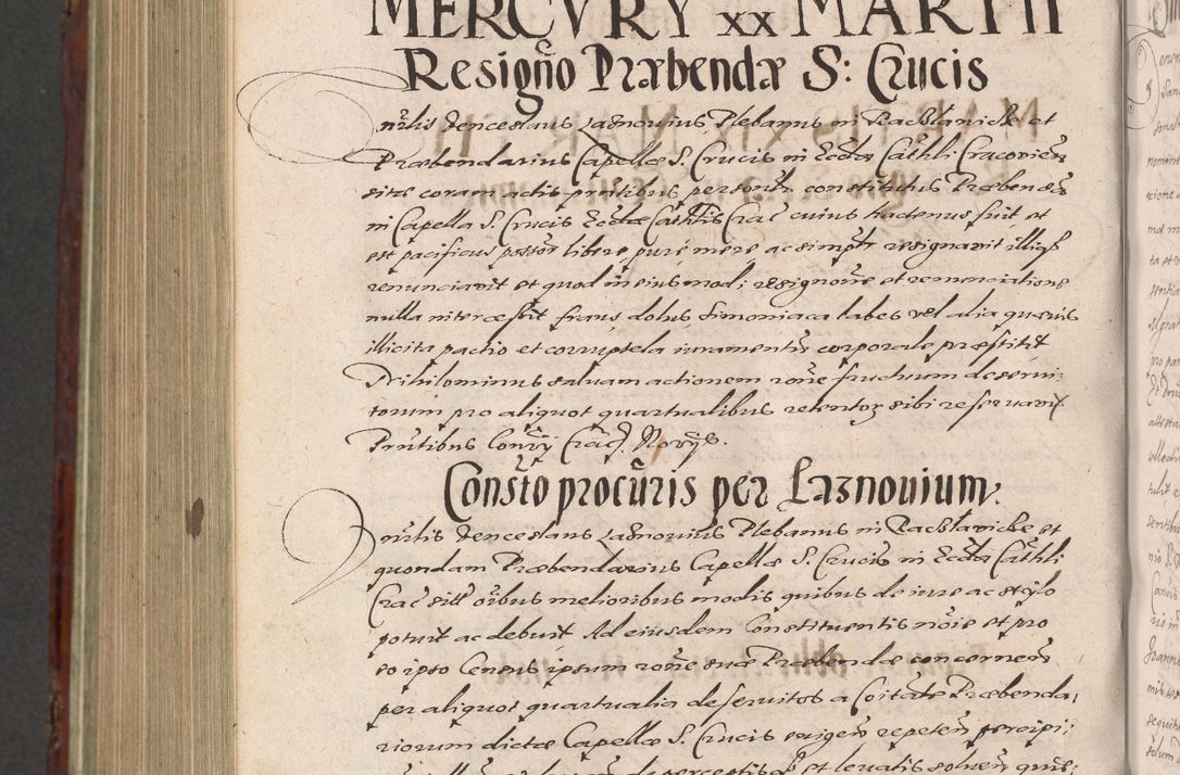 Zdjęcie nr 1222 dla obiektu archiwalnego: Acta actorum causarum sententiarum tam diffinitiuarum quam interloquutorisrum decretorum obligationum quietationum procuratorum constitutionum etc. etc. coram Reverendo Domino Paulo Dembski Dei et Apostolice Sedis Gratia Episcopalo Dicensis Suffraganeo Canonico Vicario in Spiritualibus et Officiali Generali Cracoviensis ad Annum Domini Millesimum Sexcentesimum Undecimum cuius indictio octava pontificatus Sanctissimi Domini Nostri Domini Pauli Divina Providentia Papae Vti foeliciter continuantur