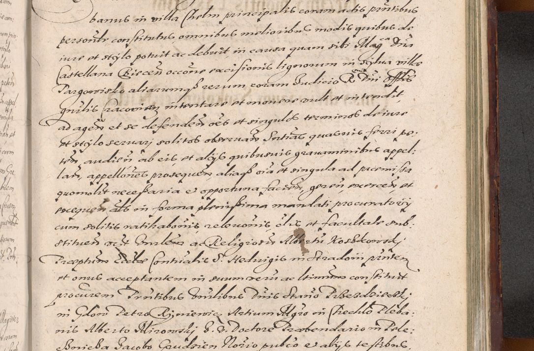 Zdjęcie nr 1217 dla obiektu archiwalnego: Acta actorum causarum sententiarum tam diffinitiuarum quam interloquutorisrum decretorum obligationum quietationum procuratorum constitutionum etc. etc. coram Reverendo Domino Paulo Dembski Dei et Apostolice Sedis Gratia Episcopalo Dicensis Suffraganeo Canonico Vicario in Spiritualibus et Officiali Generali Cracoviensis ad Annum Domini Millesimum Sexcentesimum Undecimum cuius indictio octava pontificatus Sanctissimi Domini Nostri Domini Pauli Divina Providentia Papae Vti foeliciter continuantur