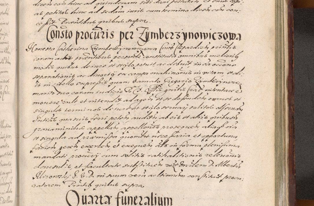 Zdjęcie nr 1211 dla obiektu archiwalnego: Acta actorum causarum sententiarum tam diffinitiuarum quam interloquutorisrum decretorum obligationum quietationum procuratorum constitutionum etc. etc. coram Reverendo Domino Paulo Dembski Dei et Apostolice Sedis Gratia Episcopalo Dicensis Suffraganeo Canonico Vicario in Spiritualibus et Officiali Generali Cracoviensis ad Annum Domini Millesimum Sexcentesimum Undecimum cuius indictio octava pontificatus Sanctissimi Domini Nostri Domini Pauli Divina Providentia Papae Vti foeliciter continuantur