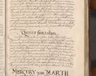 Zdjęcie nr 1209 dla obiektu archiwalnego: Acta actorum causarum sententiarum tam diffinitiuarum quam interloquutorisrum decretorum obligationum quietationum procuratorum constitutionum etc. etc. coram Reverendo Domino Paulo Dembski Dei et Apostolice Sedis Gratia Episcopalo Dicensis Suffraganeo Canonico Vicario in Spiritualibus et Officiali Generali Cracoviensis ad Annum Domini Millesimum Sexcentesimum Undecimum cuius indictio octava pontificatus Sanctissimi Domini Nostri Domini Pauli Divina Providentia Papae Vti foeliciter continuantur