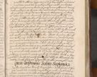 Zdjęcie nr 1207 dla obiektu archiwalnego: Acta actorum causarum sententiarum tam diffinitiuarum quam interloquutorisrum decretorum obligationum quietationum procuratorum constitutionum etc. etc. coram Reverendo Domino Paulo Dembski Dei et Apostolice Sedis Gratia Episcopalo Dicensis Suffraganeo Canonico Vicario in Spiritualibus et Officiali Generali Cracoviensis ad Annum Domini Millesimum Sexcentesimum Undecimum cuius indictio octava pontificatus Sanctissimi Domini Nostri Domini Pauli Divina Providentia Papae Vti foeliciter continuantur