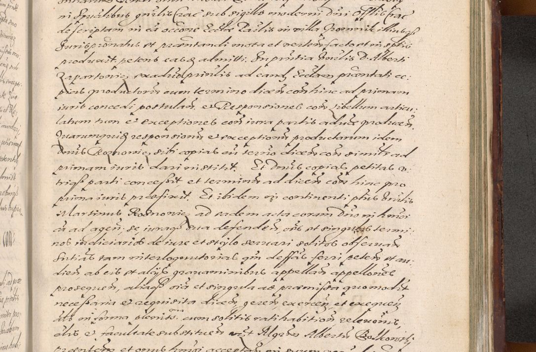 Zdjęcie nr 1205 dla obiektu archiwalnego: Acta actorum causarum sententiarum tam diffinitiuarum quam interloquutorisrum decretorum obligationum quietationum procuratorum constitutionum etc. etc. coram Reverendo Domino Paulo Dembski Dei et Apostolice Sedis Gratia Episcopalo Dicensis Suffraganeo Canonico Vicario in Spiritualibus et Officiali Generali Cracoviensis ad Annum Domini Millesimum Sexcentesimum Undecimum cuius indictio octava pontificatus Sanctissimi Domini Nostri Domini Pauli Divina Providentia Papae Vti foeliciter continuantur