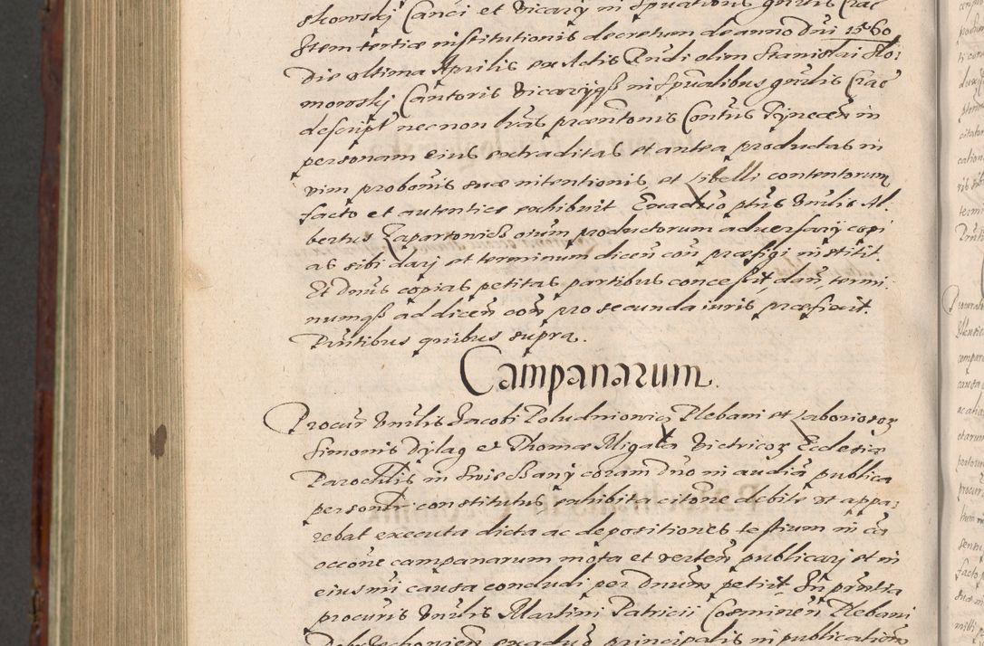 Zdjęcie nr 1196 dla obiektu archiwalnego: Acta actorum causarum sententiarum tam diffinitiuarum quam interloquutorisrum decretorum obligationum quietationum procuratorum constitutionum etc. etc. coram Reverendo Domino Paulo Dembski Dei et Apostolice Sedis Gratia Episcopalo Dicensis Suffraganeo Canonico Vicario in Spiritualibus et Officiali Generali Cracoviensis ad Annum Domini Millesimum Sexcentesimum Undecimum cuius indictio octava pontificatus Sanctissimi Domini Nostri Domini Pauli Divina Providentia Papae Vti foeliciter continuantur