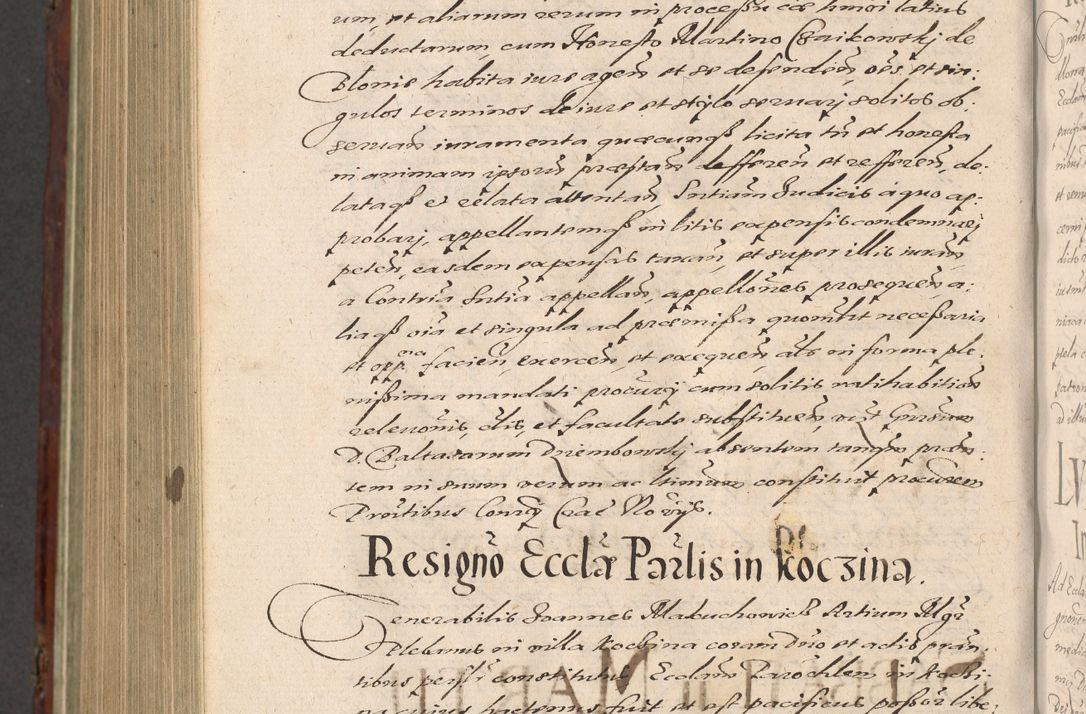 Zdjęcie nr 1192 dla obiektu archiwalnego: Acta actorum causarum sententiarum tam diffinitiuarum quam interloquutorisrum decretorum obligationum quietationum procuratorum constitutionum etc. etc. coram Reverendo Domino Paulo Dembski Dei et Apostolice Sedis Gratia Episcopalo Dicensis Suffraganeo Canonico Vicario in Spiritualibus et Officiali Generali Cracoviensis ad Annum Domini Millesimum Sexcentesimum Undecimum cuius indictio octava pontificatus Sanctissimi Domini Nostri Domini Pauli Divina Providentia Papae Vti foeliciter continuantur