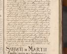 Zdjęcie nr 1191 dla obiektu archiwalnego: Acta actorum causarum sententiarum tam diffinitiuarum quam interloquutorisrum decretorum obligationum quietationum procuratorum constitutionum etc. etc. coram Reverendo Domino Paulo Dembski Dei et Apostolice Sedis Gratia Episcopalo Dicensis Suffraganeo Canonico Vicario in Spiritualibus et Officiali Generali Cracoviensis ad Annum Domini Millesimum Sexcentesimum Undecimum cuius indictio octava pontificatus Sanctissimi Domini Nostri Domini Pauli Divina Providentia Papae Vti foeliciter continuantur