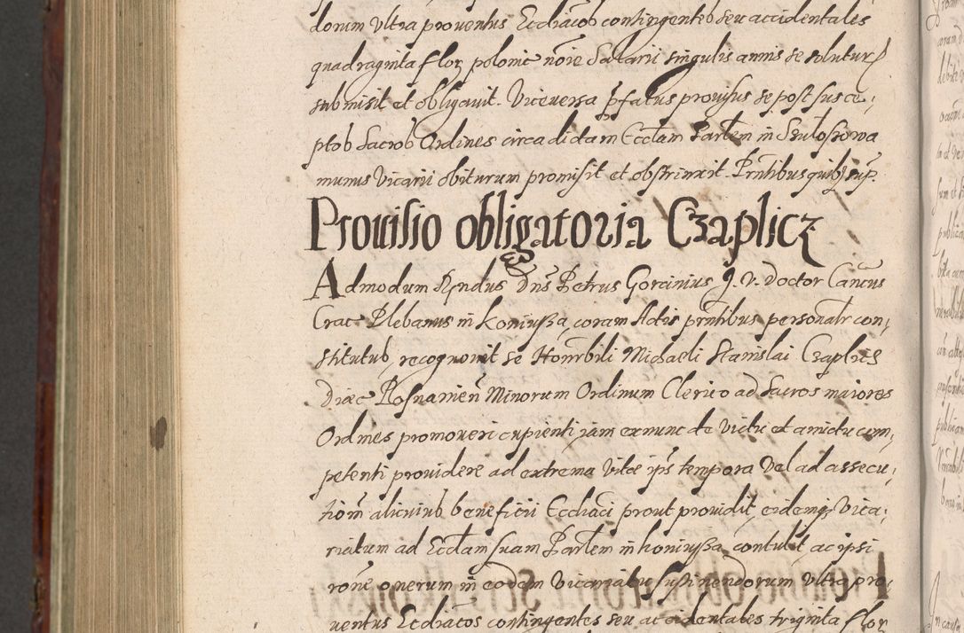 Zdjęcie nr 1186 dla obiektu archiwalnego: Acta actorum causarum sententiarum tam diffinitiuarum quam interloquutorisrum decretorum obligationum quietationum procuratorum constitutionum etc. etc. coram Reverendo Domino Paulo Dembski Dei et Apostolice Sedis Gratia Episcopalo Dicensis Suffraganeo Canonico Vicario in Spiritualibus et Officiali Generali Cracoviensis ad Annum Domini Millesimum Sexcentesimum Undecimum cuius indictio octava pontificatus Sanctissimi Domini Nostri Domini Pauli Divina Providentia Papae Vti foeliciter continuantur