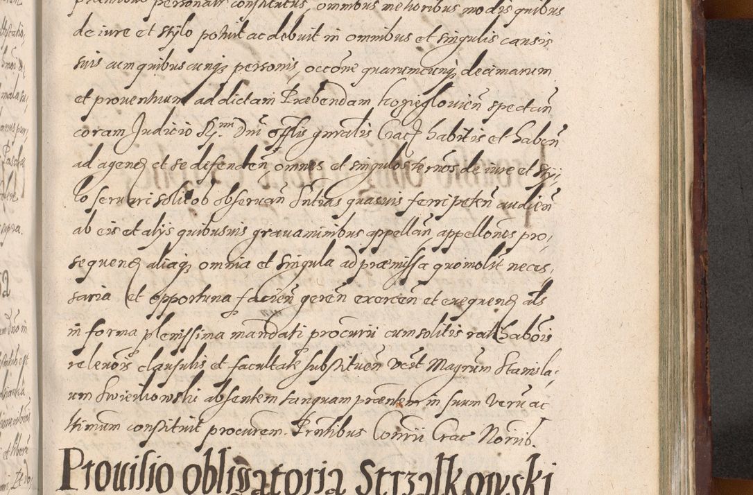 Zdjęcie nr 1185 dla obiektu archiwalnego: Acta actorum causarum sententiarum tam diffinitiuarum quam interloquutorisrum decretorum obligationum quietationum procuratorum constitutionum etc. etc. coram Reverendo Domino Paulo Dembski Dei et Apostolice Sedis Gratia Episcopalo Dicensis Suffraganeo Canonico Vicario in Spiritualibus et Officiali Generali Cracoviensis ad Annum Domini Millesimum Sexcentesimum Undecimum cuius indictio octava pontificatus Sanctissimi Domini Nostri Domini Pauli Divina Providentia Papae Vti foeliciter continuantur