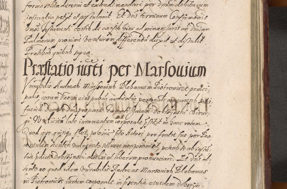 Zdjęcie nr 1183 dla obiektu archiwalnego: Acta actorum causarum sententiarum tam diffinitiuarum quam interloquutorisrum decretorum obligationum quietationum procuratorum constitutionum etc. etc. coram Reverendo Domino Paulo Dembski Dei et Apostolice Sedis Gratia Episcopalo Dicensis Suffraganeo Canonico Vicario in Spiritualibus et Officiali Generali Cracoviensis ad Annum Domini Millesimum Sexcentesimum Undecimum cuius indictio octava pontificatus Sanctissimi Domini Nostri Domini Pauli Divina Providentia Papae Vti foeliciter continuantur