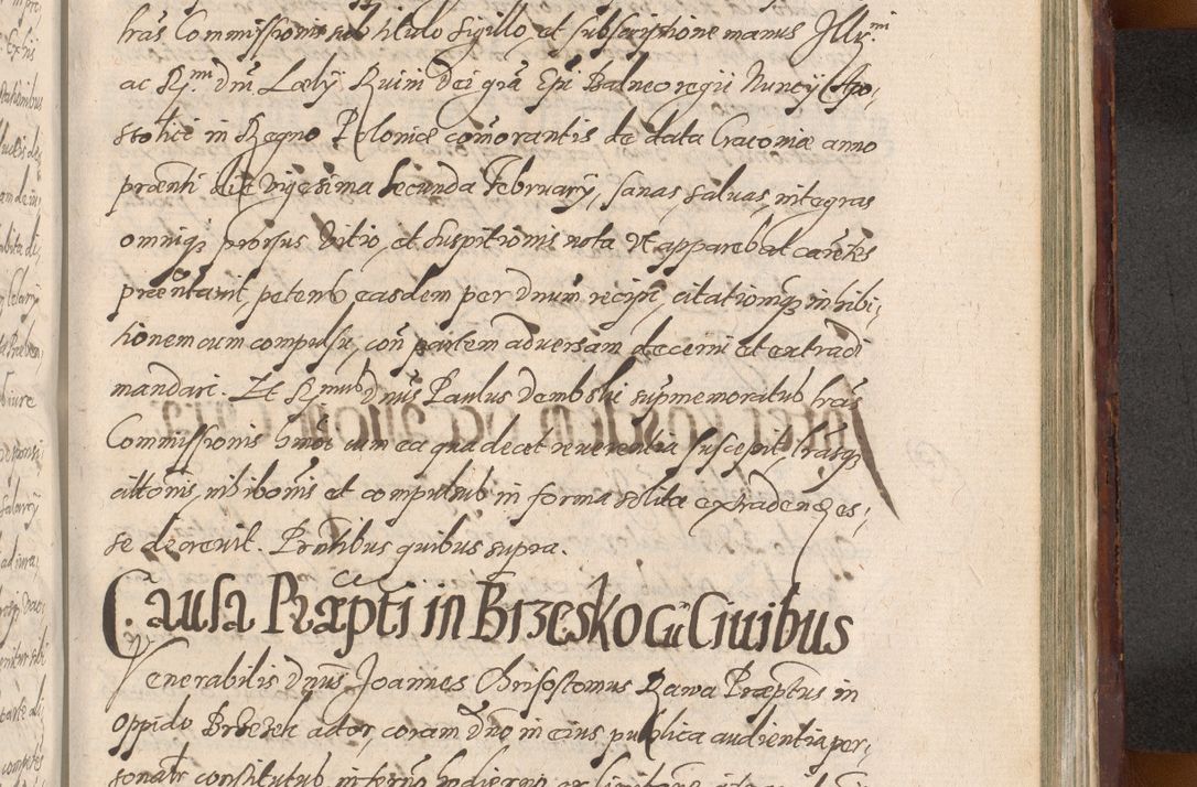 Zdjęcie nr 1179 dla obiektu archiwalnego: Acta actorum causarum sententiarum tam diffinitiuarum quam interloquutorisrum decretorum obligationum quietationum procuratorum constitutionum etc. etc. coram Reverendo Domino Paulo Dembski Dei et Apostolice Sedis Gratia Episcopalo Dicensis Suffraganeo Canonico Vicario in Spiritualibus et Officiali Generali Cracoviensis ad Annum Domini Millesimum Sexcentesimum Undecimum cuius indictio octava pontificatus Sanctissimi Domini Nostri Domini Pauli Divina Providentia Papae Vti foeliciter continuantur