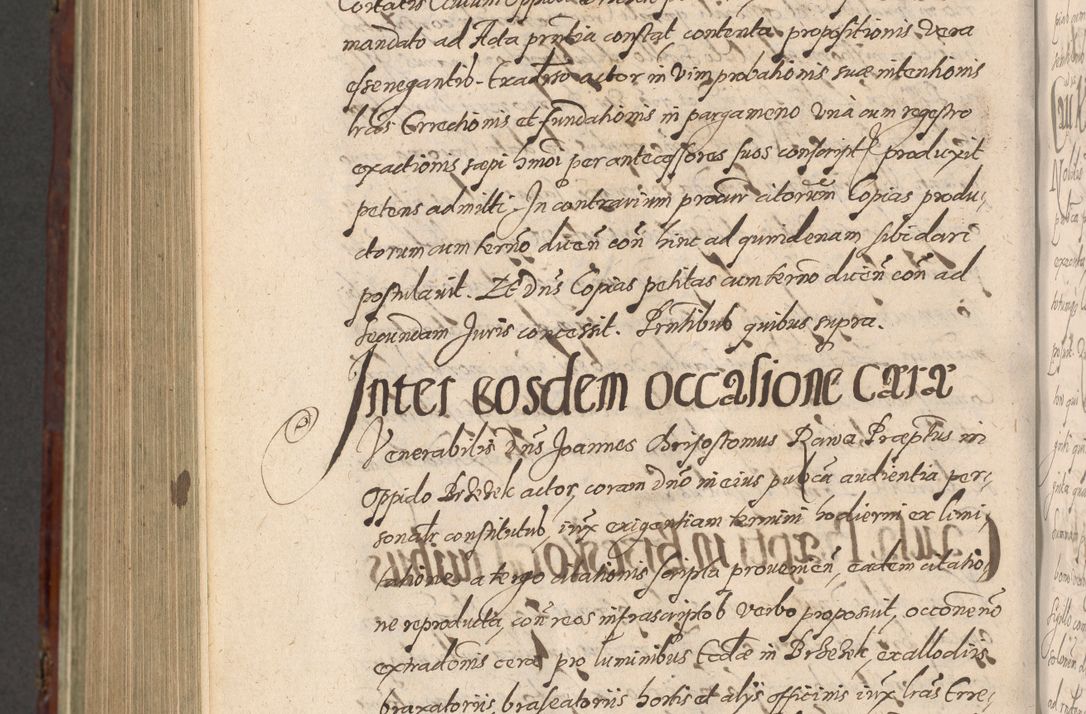 Zdjęcie nr 1180 dla obiektu archiwalnego: Acta actorum causarum sententiarum tam diffinitiuarum quam interloquutorisrum decretorum obligationum quietationum procuratorum constitutionum etc. etc. coram Reverendo Domino Paulo Dembski Dei et Apostolice Sedis Gratia Episcopalo Dicensis Suffraganeo Canonico Vicario in Spiritualibus et Officiali Generali Cracoviensis ad Annum Domini Millesimum Sexcentesimum Undecimum cuius indictio octava pontificatus Sanctissimi Domini Nostri Domini Pauli Divina Providentia Papae Vti foeliciter continuantur