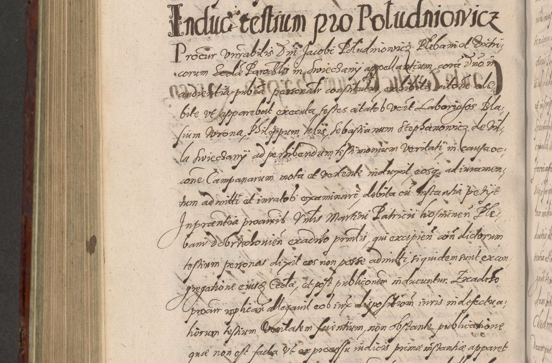 Zdjęcie nr 1176 dla obiektu archiwalnego: Acta actorum causarum sententiarum tam diffinitiuarum quam interloquutorisrum decretorum obligationum quietationum procuratorum constitutionum etc. etc. coram Reverendo Domino Paulo Dembski Dei et Apostolice Sedis Gratia Episcopalo Dicensis Suffraganeo Canonico Vicario in Spiritualibus et Officiali Generali Cracoviensis ad Annum Domini Millesimum Sexcentesimum Undecimum cuius indictio octava pontificatus Sanctissimi Domini Nostri Domini Pauli Divina Providentia Papae Vti foeliciter continuantur