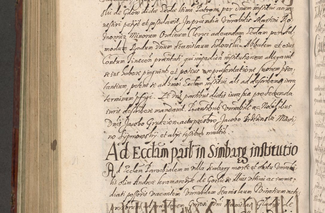 Zdjęcie nr 1174 dla obiektu archiwalnego: Acta actorum causarum sententiarum tam diffinitiuarum quam interloquutorisrum decretorum obligationum quietationum procuratorum constitutionum etc. etc. coram Reverendo Domino Paulo Dembski Dei et Apostolice Sedis Gratia Episcopalo Dicensis Suffraganeo Canonico Vicario in Spiritualibus et Officiali Generali Cracoviensis ad Annum Domini Millesimum Sexcentesimum Undecimum cuius indictio octava pontificatus Sanctissimi Domini Nostri Domini Pauli Divina Providentia Papae Vti foeliciter continuantur