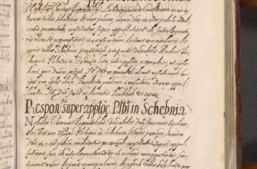 Zdjęcie nr 1155 dla obiektu archiwalnego: Acta actorum causarum sententiarum tam diffinitiuarum quam interloquutorisrum decretorum obligationum quietationum procuratorum constitutionum etc. etc. coram Reverendo Domino Paulo Dembski Dei et Apostolice Sedis Gratia Episcopalo Dicensis Suffraganeo Canonico Vicario in Spiritualibus et Officiali Generali Cracoviensis ad Annum Domini Millesimum Sexcentesimum Undecimum cuius indictio octava pontificatus Sanctissimi Domini Nostri Domini Pauli Divina Providentia Papae Vti foeliciter continuantur