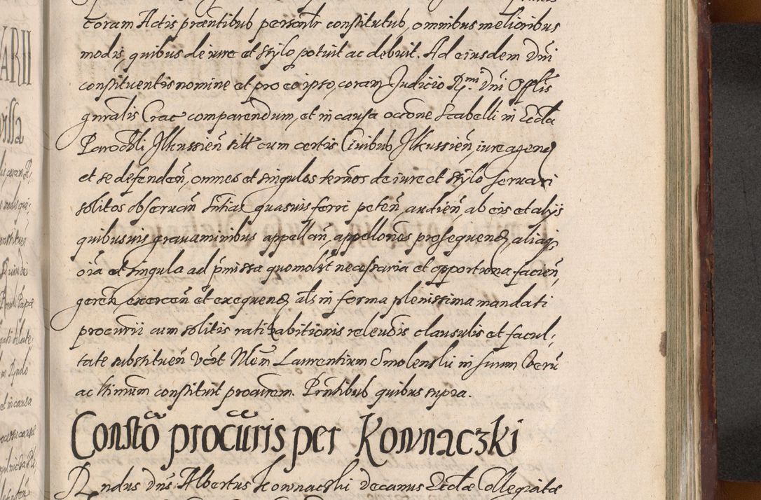 Zdjęcie nr 1151 dla obiektu archiwalnego: Acta actorum causarum sententiarum tam diffinitiuarum quam interloquutorisrum decretorum obligationum quietationum procuratorum constitutionum etc. etc. coram Reverendo Domino Paulo Dembski Dei et Apostolice Sedis Gratia Episcopalo Dicensis Suffraganeo Canonico Vicario in Spiritualibus et Officiali Generali Cracoviensis ad Annum Domini Millesimum Sexcentesimum Undecimum cuius indictio octava pontificatus Sanctissimi Domini Nostri Domini Pauli Divina Providentia Papae Vti foeliciter continuantur