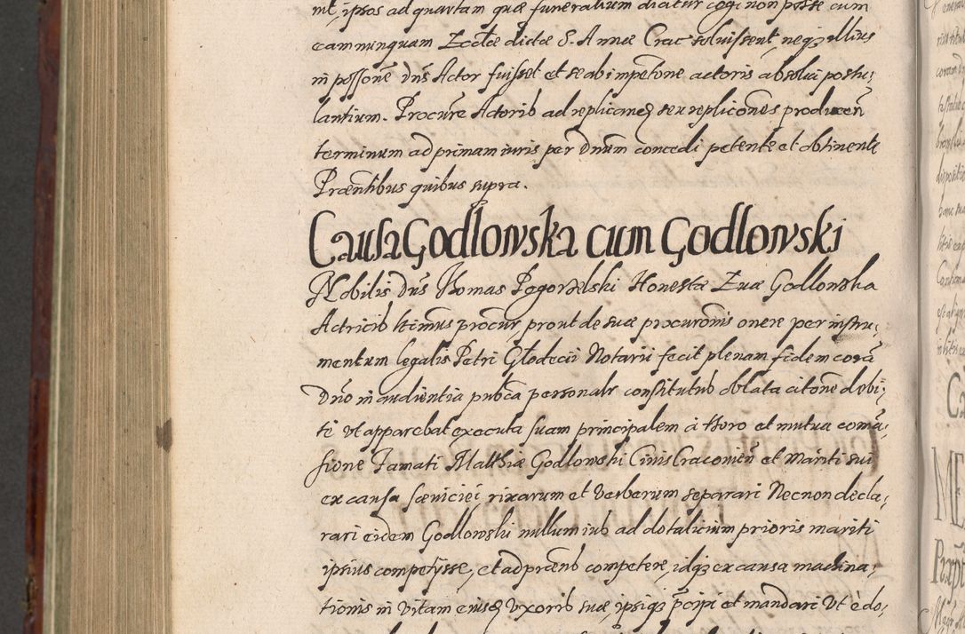 Zdjęcie nr 1140 dla obiektu archiwalnego: Acta actorum causarum sententiarum tam diffinitiuarum quam interloquutorisrum decretorum obligationum quietationum procuratorum constitutionum etc. etc. coram Reverendo Domino Paulo Dembski Dei et Apostolice Sedis Gratia Episcopalo Dicensis Suffraganeo Canonico Vicario in Spiritualibus et Officiali Generali Cracoviensis ad Annum Domini Millesimum Sexcentesimum Undecimum cuius indictio octava pontificatus Sanctissimi Domini Nostri Domini Pauli Divina Providentia Papae Vti foeliciter continuantur