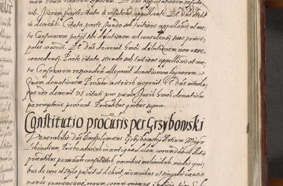 Zdjęcie nr 1129 dla obiektu archiwalnego: Acta actorum causarum sententiarum tam diffinitiuarum quam interloquutorisrum decretorum obligationum quietationum procuratorum constitutionum etc. etc. coram Reverendo Domino Paulo Dembski Dei et Apostolice Sedis Gratia Episcopalo Dicensis Suffraganeo Canonico Vicario in Spiritualibus et Officiali Generali Cracoviensis ad Annum Domini Millesimum Sexcentesimum Undecimum cuius indictio octava pontificatus Sanctissimi Domini Nostri Domini Pauli Divina Providentia Papae Vti foeliciter continuantur