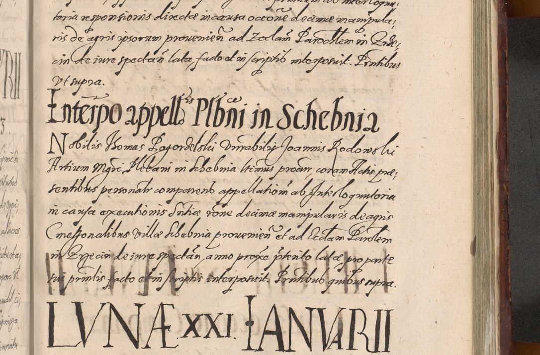Zdjęcie nr 1125 dla obiektu archiwalnego: Acta actorum causarum sententiarum tam diffinitiuarum quam interloquutorisrum decretorum obligationum quietationum procuratorum constitutionum etc. etc. coram Reverendo Domino Paulo Dembski Dei et Apostolice Sedis Gratia Episcopalo Dicensis Suffraganeo Canonico Vicario in Spiritualibus et Officiali Generali Cracoviensis ad Annum Domini Millesimum Sexcentesimum Undecimum cuius indictio octava pontificatus Sanctissimi Domini Nostri Domini Pauli Divina Providentia Papae Vti foeliciter continuantur