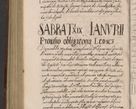Zdjęcie nr 1124 dla obiektu archiwalnego: Acta actorum causarum sententiarum tam diffinitiuarum quam interloquutorisrum decretorum obligationum quietationum procuratorum constitutionum etc. etc. coram Reverendo Domino Paulo Dembski Dei et Apostolice Sedis Gratia Episcopalo Dicensis Suffraganeo Canonico Vicario in Spiritualibus et Officiali Generali Cracoviensis ad Annum Domini Millesimum Sexcentesimum Undecimum cuius indictio octava pontificatus Sanctissimi Domini Nostri Domini Pauli Divina Providentia Papae Vti foeliciter continuantur