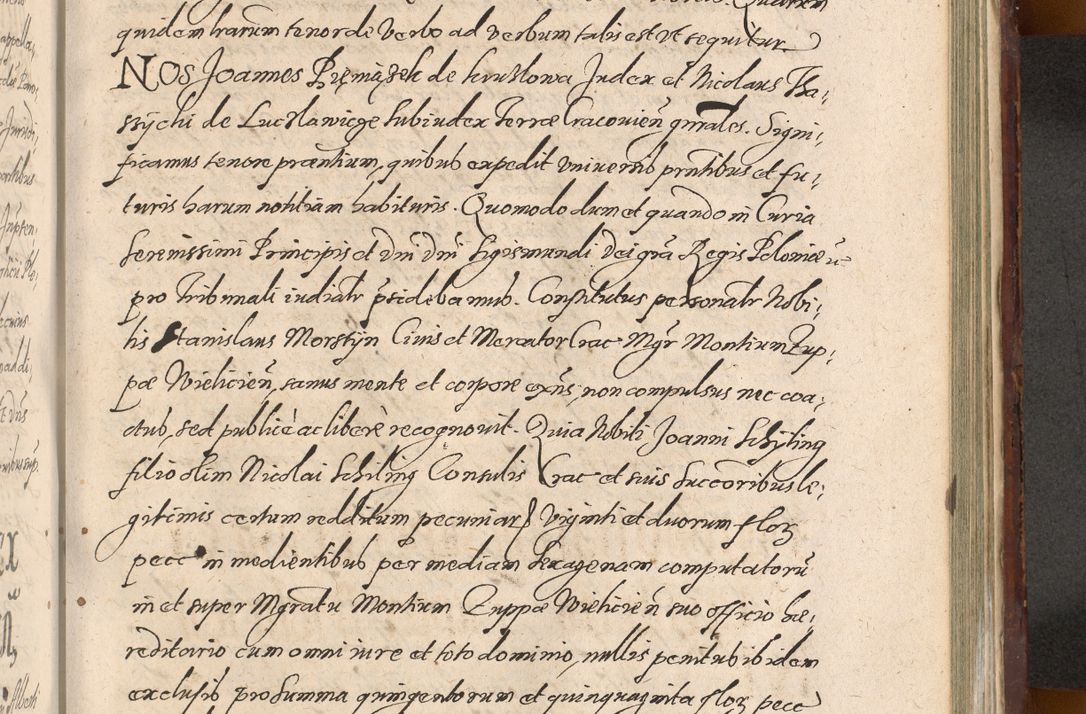 Zdjęcie nr 1121 dla obiektu archiwalnego: Acta actorum causarum sententiarum tam diffinitiuarum quam interloquutorisrum decretorum obligationum quietationum procuratorum constitutionum etc. etc. coram Reverendo Domino Paulo Dembski Dei et Apostolice Sedis Gratia Episcopalo Dicensis Suffraganeo Canonico Vicario in Spiritualibus et Officiali Generali Cracoviensis ad Annum Domini Millesimum Sexcentesimum Undecimum cuius indictio octava pontificatus Sanctissimi Domini Nostri Domini Pauli Divina Providentia Papae Vti foeliciter continuantur