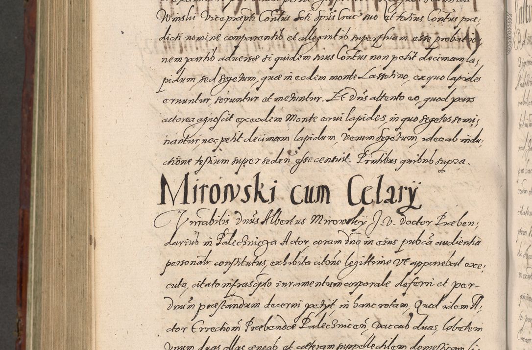 Zdjęcie nr 1118 dla obiektu archiwalnego: Acta actorum causarum sententiarum tam diffinitiuarum quam interloquutorisrum decretorum obligationum quietationum procuratorum constitutionum etc. etc. coram Reverendo Domino Paulo Dembski Dei et Apostolice Sedis Gratia Episcopalo Dicensis Suffraganeo Canonico Vicario in Spiritualibus et Officiali Generali Cracoviensis ad Annum Domini Millesimum Sexcentesimum Undecimum cuius indictio octava pontificatus Sanctissimi Domini Nostri Domini Pauli Divina Providentia Papae Vti foeliciter continuantur
