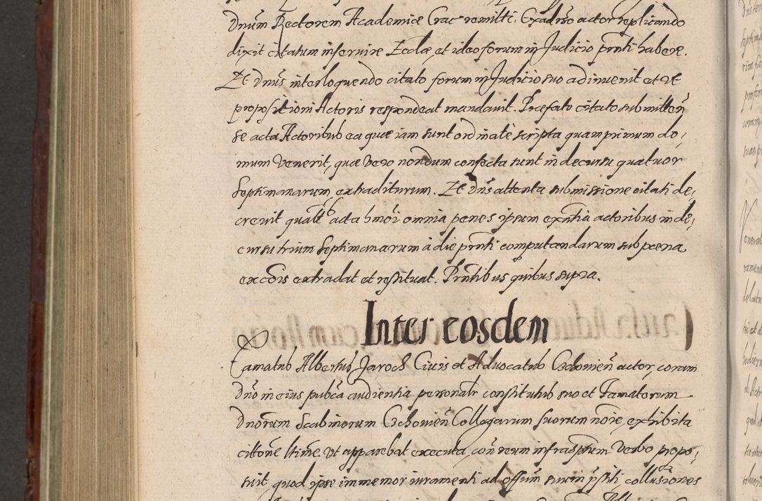 Zdjęcie nr 1114 dla obiektu archiwalnego: Acta actorum causarum sententiarum tam diffinitiuarum quam interloquutorisrum decretorum obligationum quietationum procuratorum constitutionum etc. etc. coram Reverendo Domino Paulo Dembski Dei et Apostolice Sedis Gratia Episcopalo Dicensis Suffraganeo Canonico Vicario in Spiritualibus et Officiali Generali Cracoviensis ad Annum Domini Millesimum Sexcentesimum Undecimum cuius indictio octava pontificatus Sanctissimi Domini Nostri Domini Pauli Divina Providentia Papae Vti foeliciter continuantur