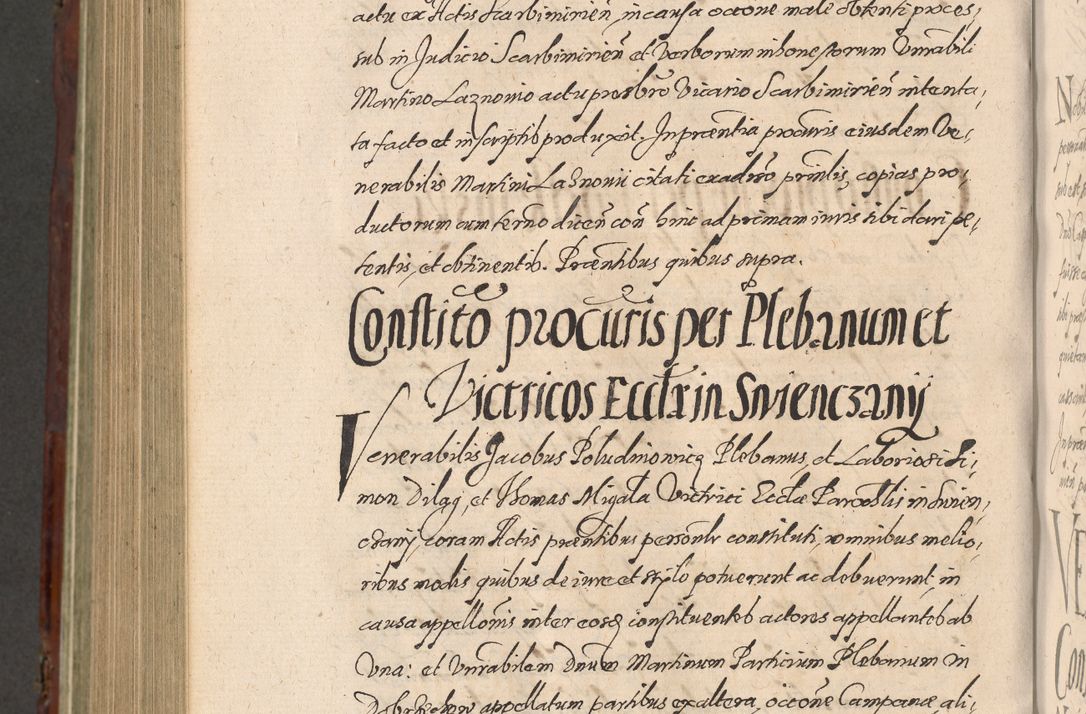 Zdjęcie nr 1096 dla obiektu archiwalnego: Acta actorum causarum sententiarum tam diffinitiuarum quam interloquutorisrum decretorum obligationum quietationum procuratorum constitutionum etc. etc. coram Reverendo Domino Paulo Dembski Dei et Apostolice Sedis Gratia Episcopalo Dicensis Suffraganeo Canonico Vicario in Spiritualibus et Officiali Generali Cracoviensis ad Annum Domini Millesimum Sexcentesimum Undecimum cuius indictio octava pontificatus Sanctissimi Domini Nostri Domini Pauli Divina Providentia Papae Vti foeliciter continuantur