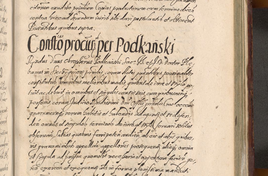 Zdjęcie nr 1095 dla obiektu archiwalnego: Acta actorum causarum sententiarum tam diffinitiuarum quam interloquutorisrum decretorum obligationum quietationum procuratorum constitutionum etc. etc. coram Reverendo Domino Paulo Dembski Dei et Apostolice Sedis Gratia Episcopalo Dicensis Suffraganeo Canonico Vicario in Spiritualibus et Officiali Generali Cracoviensis ad Annum Domini Millesimum Sexcentesimum Undecimum cuius indictio octava pontificatus Sanctissimi Domini Nostri Domini Pauli Divina Providentia Papae Vti foeliciter continuantur