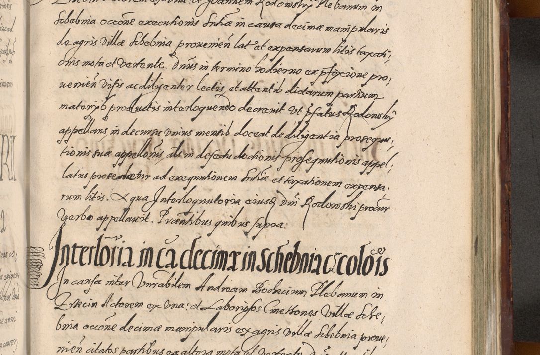 Zdjęcie nr 1093 dla obiektu archiwalnego: Acta actorum causarum sententiarum tam diffinitiuarum quam interloquutorisrum decretorum obligationum quietationum procuratorum constitutionum etc. etc. coram Reverendo Domino Paulo Dembski Dei et Apostolice Sedis Gratia Episcopalo Dicensis Suffraganeo Canonico Vicario in Spiritualibus et Officiali Generali Cracoviensis ad Annum Domini Millesimum Sexcentesimum Undecimum cuius indictio octava pontificatus Sanctissimi Domini Nostri Domini Pauli Divina Providentia Papae Vti foeliciter continuantur