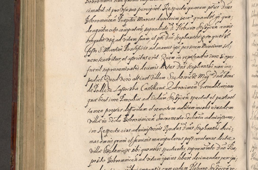 Zdjęcie nr 1080 dla obiektu archiwalnego: Acta actorum causarum sententiarum tam diffinitiuarum quam interloquutorisrum decretorum obligationum quietationum procuratorum constitutionum etc. etc. coram Reverendo Domino Paulo Dembski Dei et Apostolice Sedis Gratia Episcopalo Dicensis Suffraganeo Canonico Vicario in Spiritualibus et Officiali Generali Cracoviensis ad Annum Domini Millesimum Sexcentesimum Undecimum cuius indictio octava pontificatus Sanctissimi Domini Nostri Domini Pauli Divina Providentia Papae Vti foeliciter continuantur