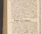 Zdjęcie nr 1072 dla obiektu archiwalnego: Acta actorum causarum sententiarum tam diffinitiuarum quam interloquutorisrum decretorum obligationum quietationum procuratorum constitutionum etc. etc. coram Reverendo Domino Paulo Dembski Dei et Apostolice Sedis Gratia Episcopalo Dicensis Suffraganeo Canonico Vicario in Spiritualibus et Officiali Generali Cracoviensis ad Annum Domini Millesimum Sexcentesimum Undecimum cuius indictio octava pontificatus Sanctissimi Domini Nostri Domini Pauli Divina Providentia Papae Vti foeliciter continuantur